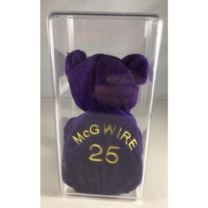 1998 Salvino's Bamm Beanos #25 Mark McGwire Bear Limited Edition Rare